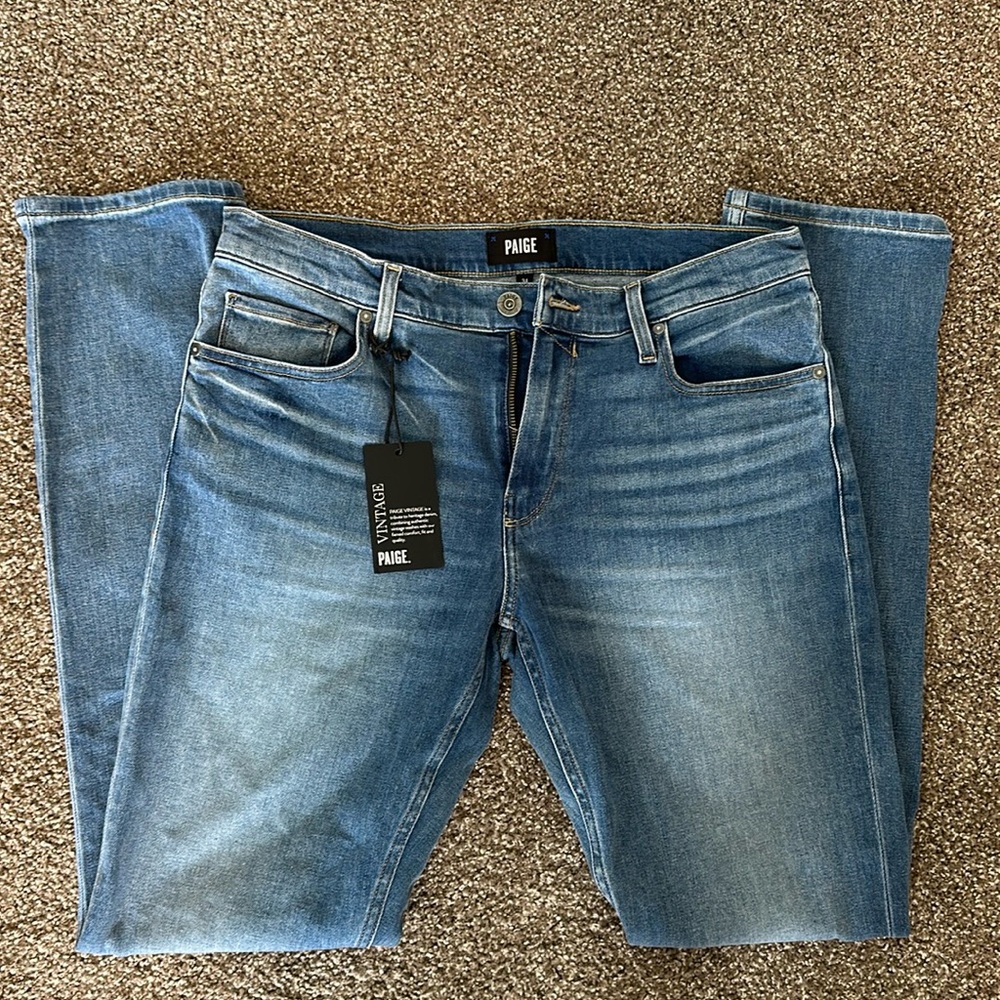 Paige Lennox Slim Jean. Size 34. Never worn, new with tags